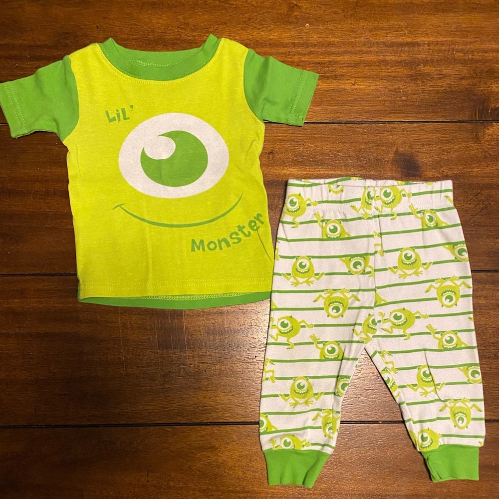 Monsters Inc. pajamas